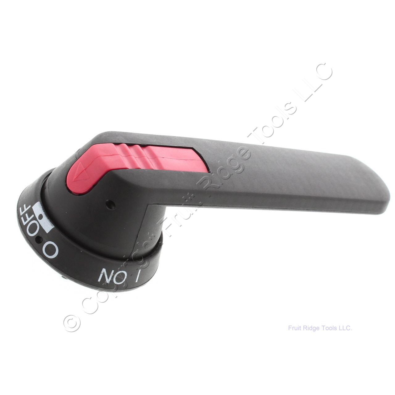 ABB Red/Black Disconnect Pistol Handle with O/I & OFF/ON Markings IP65 OHB175J12 eBay