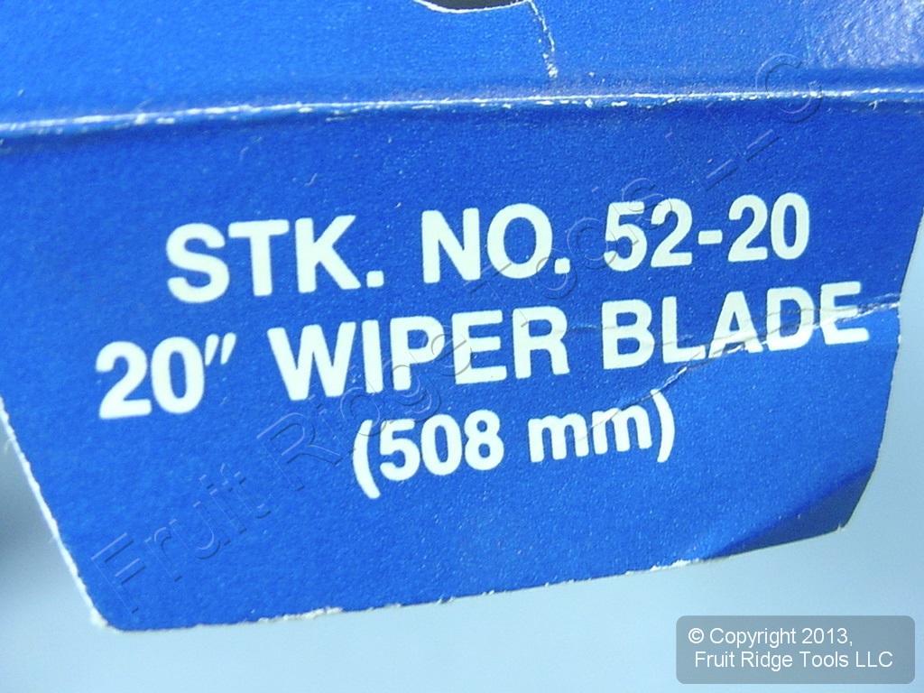 Anco 52-20 Heavy Duty Wiper Blade - 20'