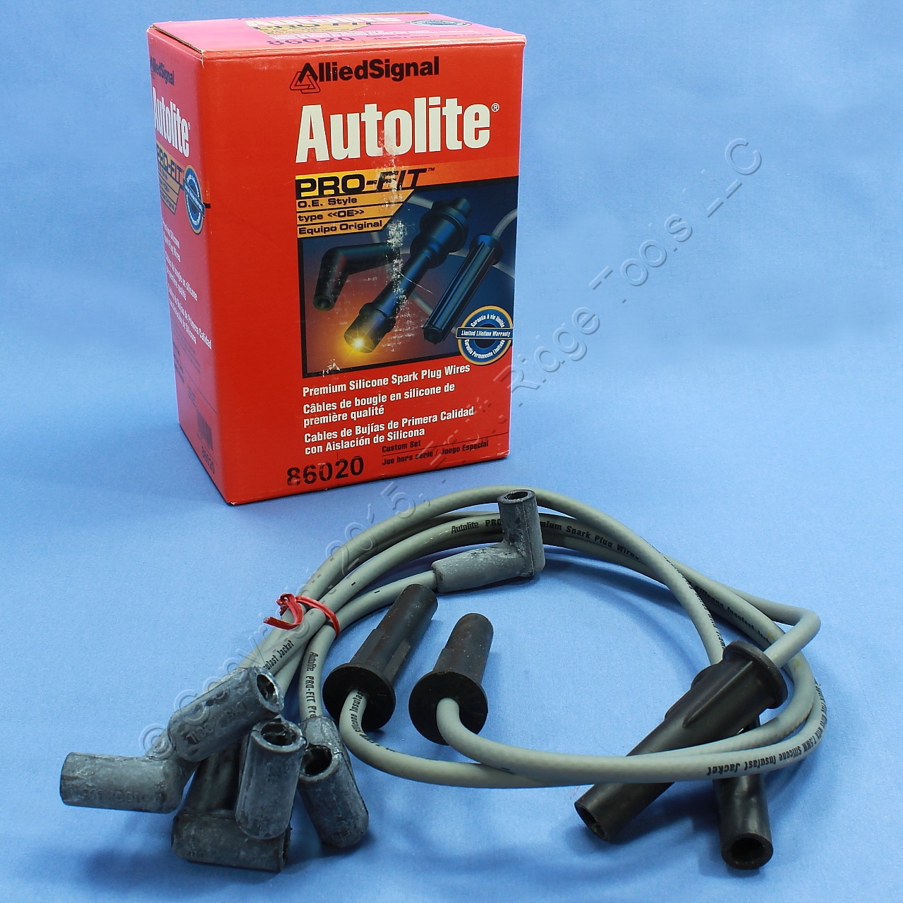 Autolite 86020 Spark Plug Wire Set 87-91 Sunbird Firenza LeMans