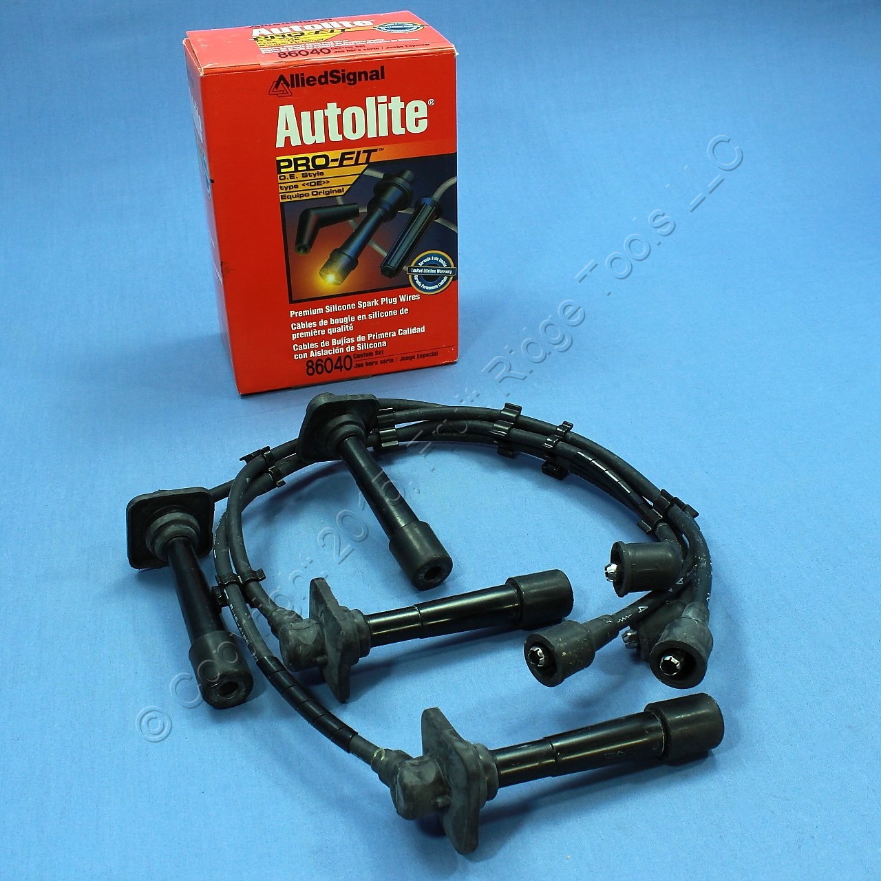 Autolite 86040 Spark Plug Wire Set 93-97 Probe MX-6 626