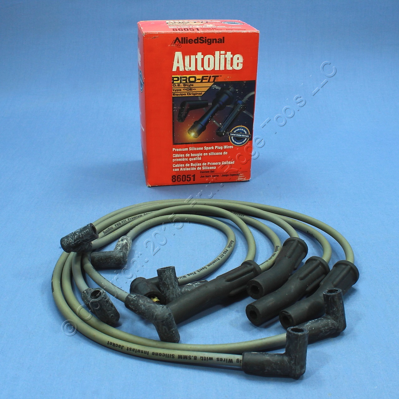 Autolite 86051 Spark Plug Wire Set Ford Escort EXP Lynx 80s