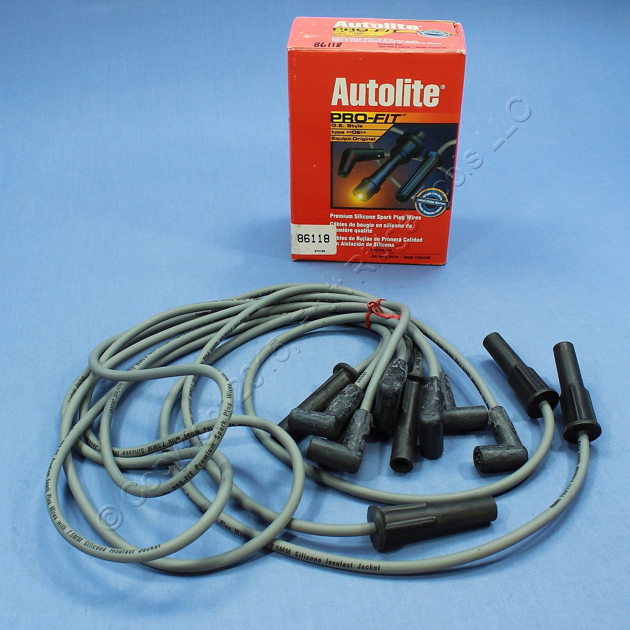 Autolite 86118 Spark Plug Wire Set 87-88 Beretta Cavalier V6