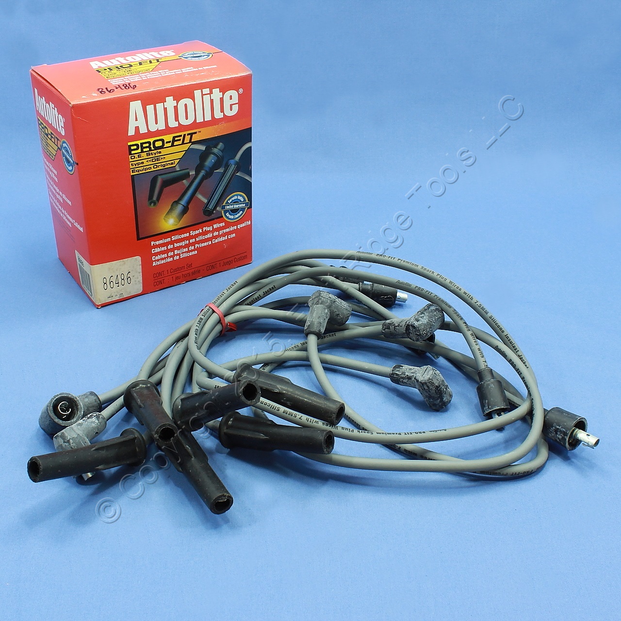 Autolite 86486 Spark Plug Wire Set 88-95 MPV 929 3.0L 2954CC V6