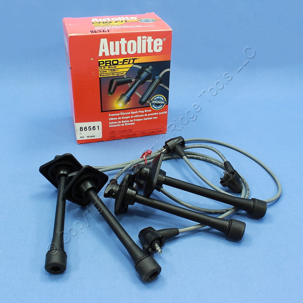 Autolite 86561 Spark Plug Wire Set 92-96 Toyota Celica 94-895 MR2 Camry