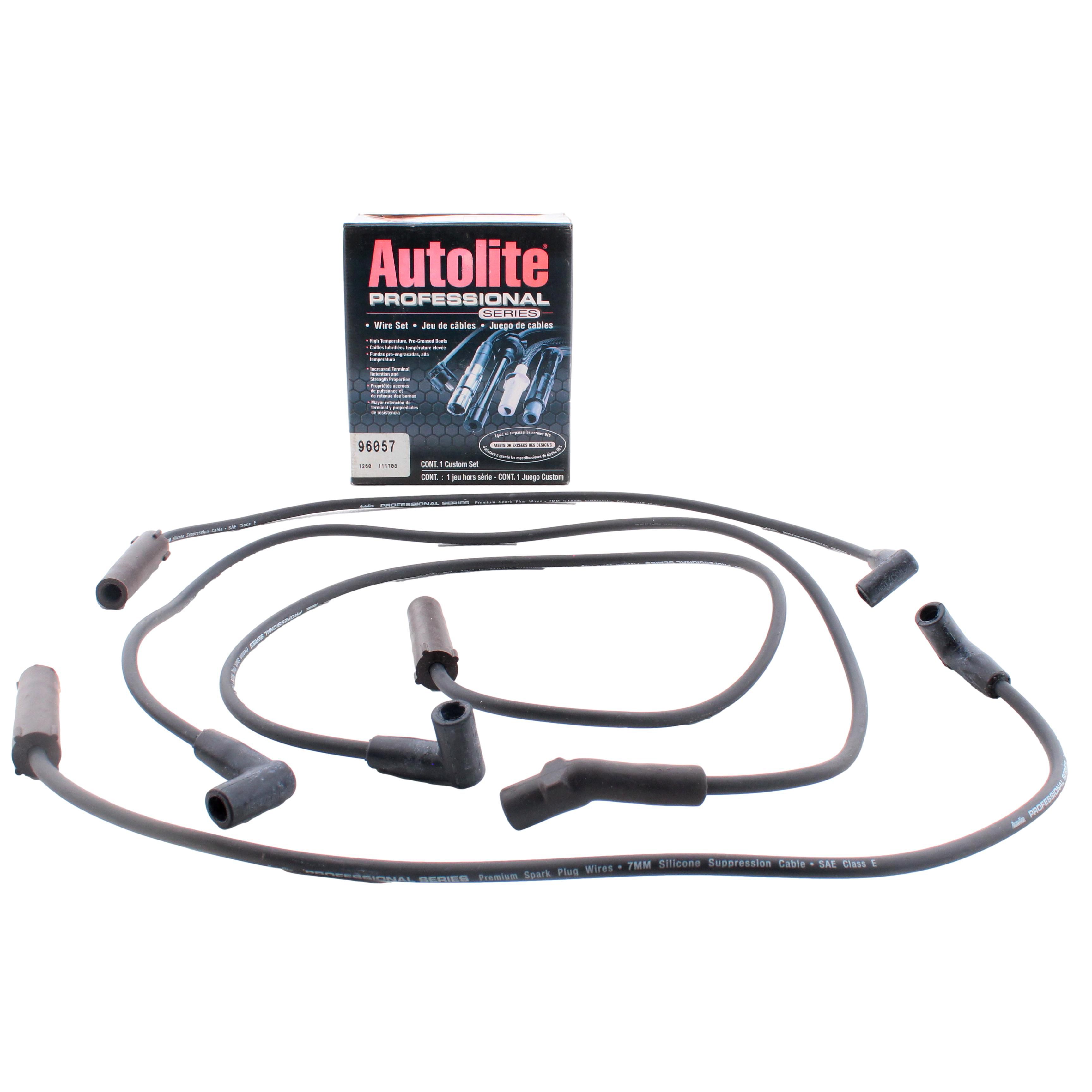 Autolite Pro Series 96057 Spark Plug Wires 87-91 Skylark Grand Am Cutlass Calais