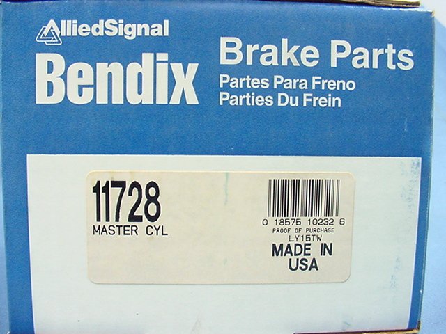 New Bendix 11728 Brake Master Cylinder 74 75 76 77 78 79 80 Colt Arrow