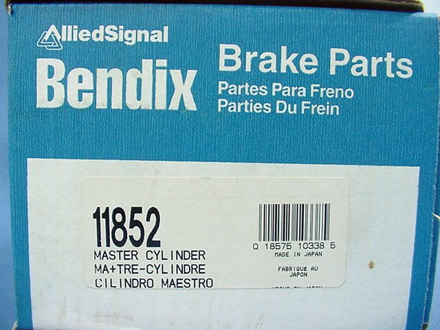 New Bendix 11852 Brake Master Cylinder 73 74 75 76 Accord Civic CVCC Rear Drum