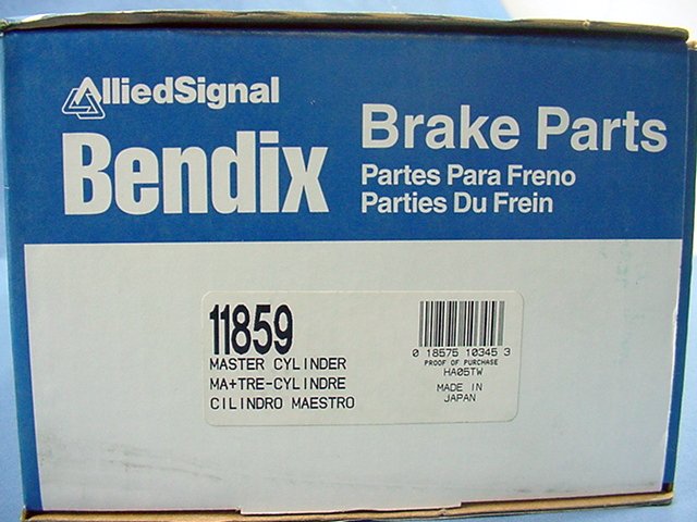 New Bendix 11859 Brake Master Cylinder 80 81 82 Phoenix Omega Cavalier Z24 Ciera