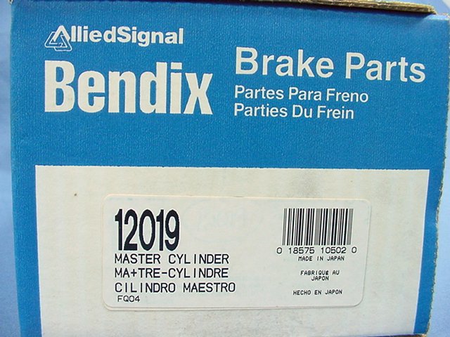 New Bendix 12019 Brake Master Cylinder 75-85 4000CS 4000 Dasher 4000S Coupe