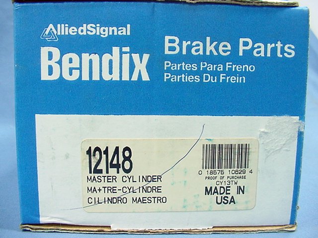 New Bendix 12148 Brake Master Cylinder 84 85 Camry 2.0L 1.8L Diesel Turbo