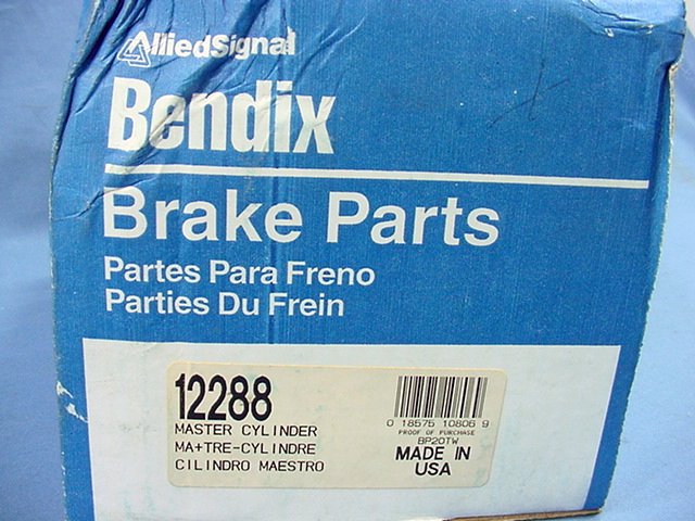 New Bendix 12288 Brake Master Cylinder 86 87 910 Maxima 4 Wheel Disc Brakes