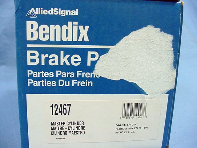 New Bendix 12467 Brake Master Cylinder 90 91 92 93 GEO Storm Sunfire Rear Drum