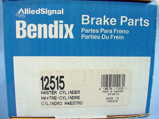 New Bendix 12515 Brake Master Cylinder 88 89 90 Lemans FWD Optima Asuna