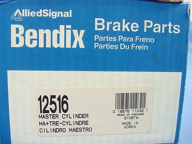 New Bendix 12516 Brake Master Cylinder 89 90 91 92 93 LeMans Optima Asuna