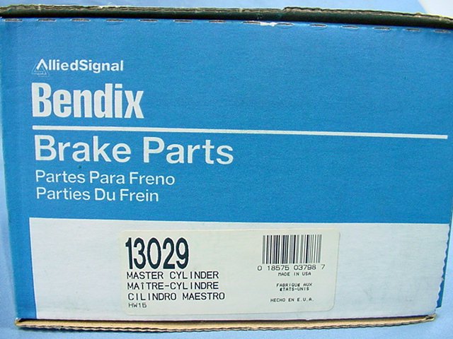 New Bendix 13029 Brake Master Cylinder 91-99 Saturn SC1 SC2 SL SL1 SL2 SW1 SW2