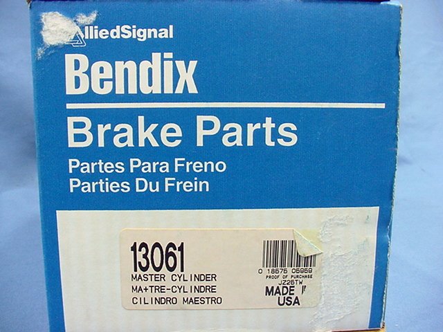 New Bendix 13061 Brake Master Cylinder 95 96 97 98 99 00 Swift Metro Firefly ABS