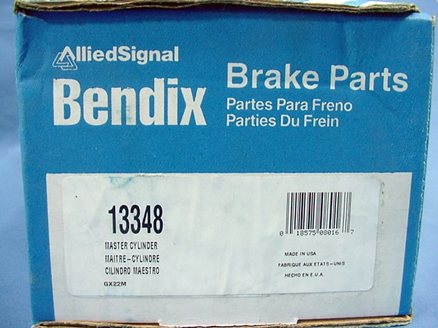 New Bendix 13348 Brake Master Cylinder 86 87 Mazda 626 2.0L FE Turbo