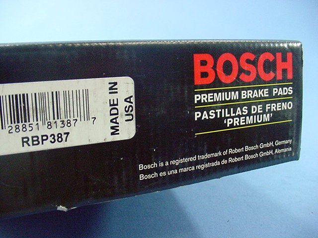 Bosch Quiet Cast Brake Pad Set BP387 83-97 Aerostar Ranger Bronco II FRONT