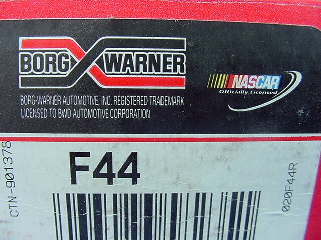 Borg-Warner Fuel Filter F44 Chevy Tahoe GMC Yukon Denali