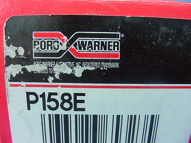 Borg-Warner Fuel Pump P158E Acura TL Protege Civic Del Sol