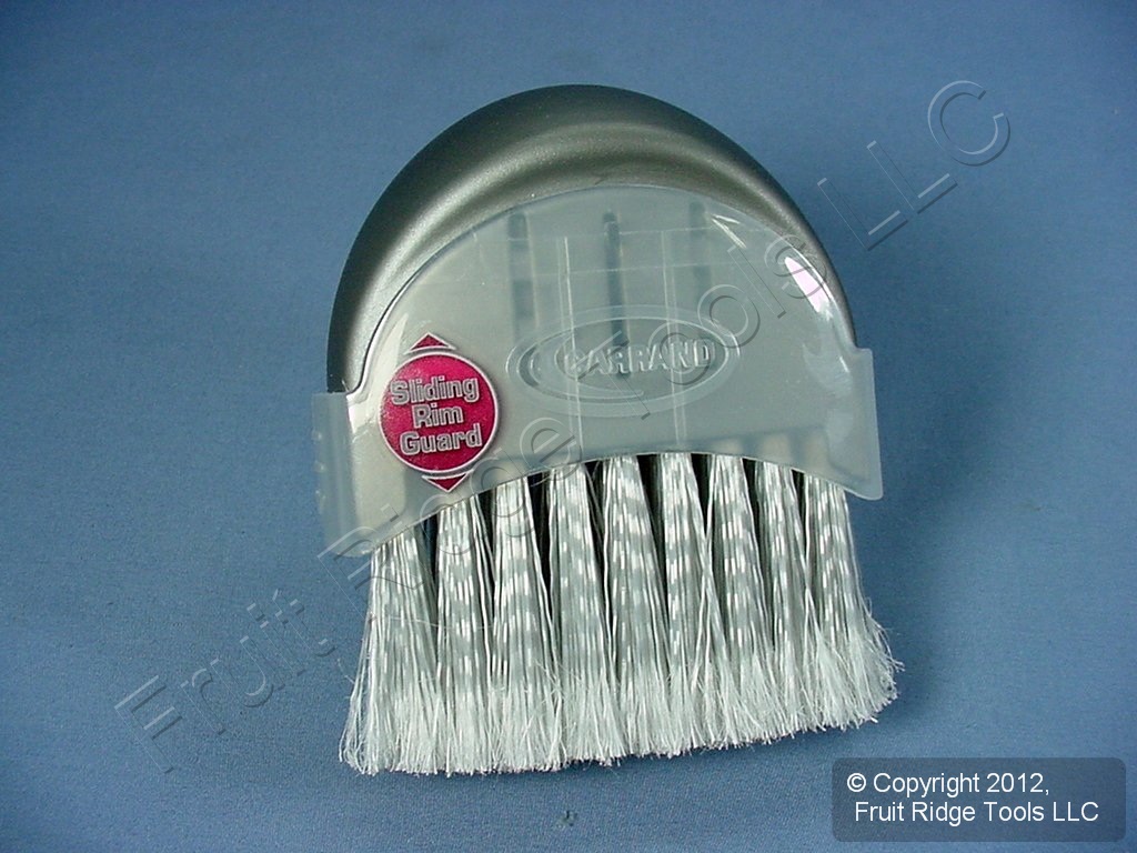 Carrand 93045 Gray Brush & Shine Premium Wheel Tire Dressing Autocare Applicator