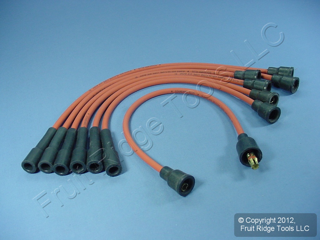 SMP 7601 Spark Plug Wire Set 74-78 B100 B200 Van Volare Fury PB200 PB100 W150