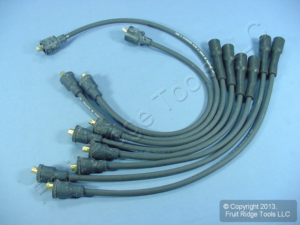 SMP 7604 spark plug wire set 79-87 Cordoba Mirada W200 B250 Gran Fury PB150 I6