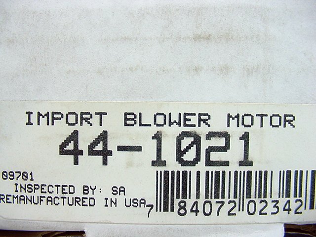 Blower Motor Heater AC A/C Toyota Celica 86 87