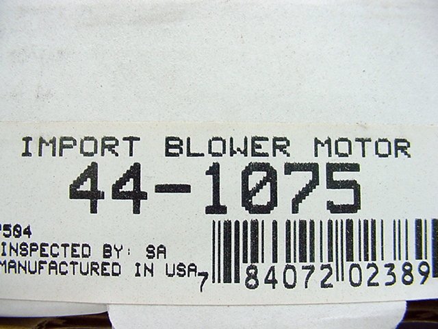 Blower Motor Heater Fan AC A/C Subaru DL GL 75 76