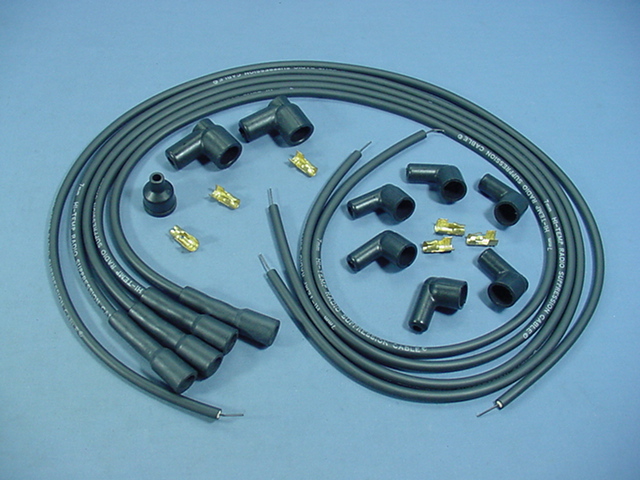 Federal Parts 1714 Universal Cut To Length Spark Plug Wire Set 4 Cylinder