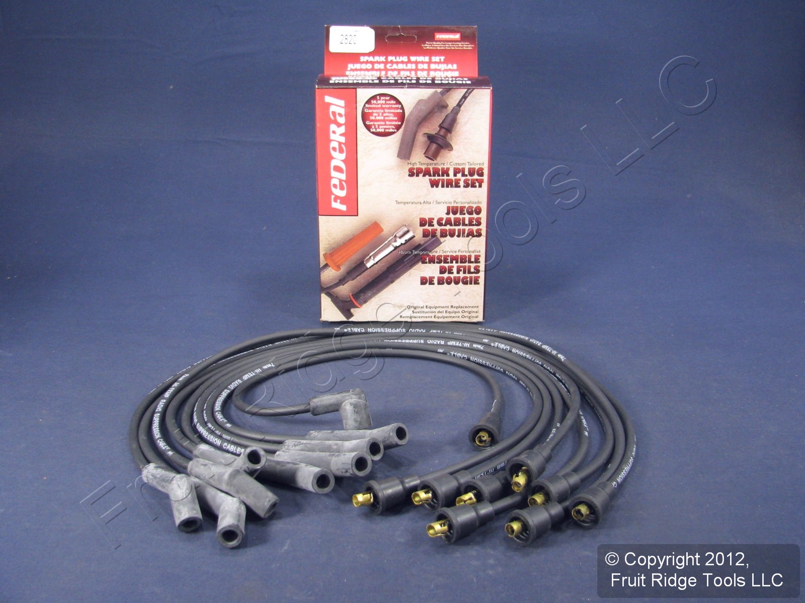 Federal Parts 2820 Spark Plug Wire Set 81-91 CJ5 Cherokee Wagoneer J10 J20 V8