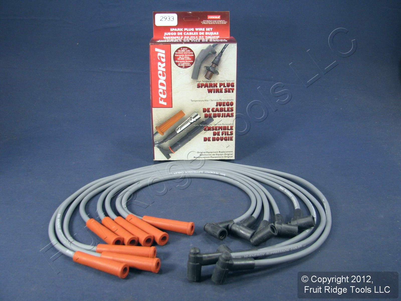 Federal Parts 2933 Spark Plug Wire Set 74-90 Brougham Caprice 98 LeSabre V8