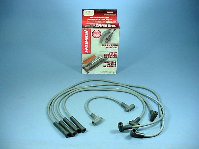 Federal Parts 3108 Spark Plug Wire Set 78-81 Phoenix Omega Starfire 2.5L I4