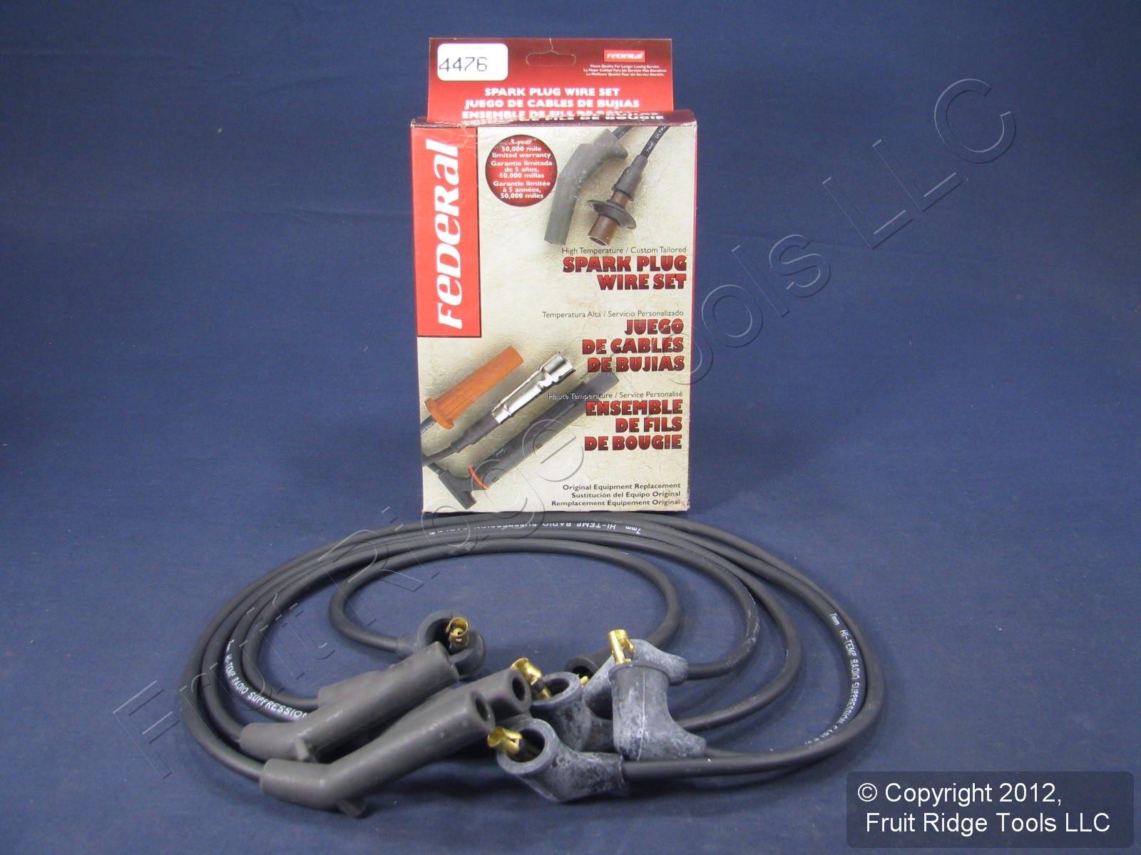 Federal Parts 4476 Spark Plug Wire Set 85-89 Mighty Max SPX Sport 1 Ton 2.6L I4