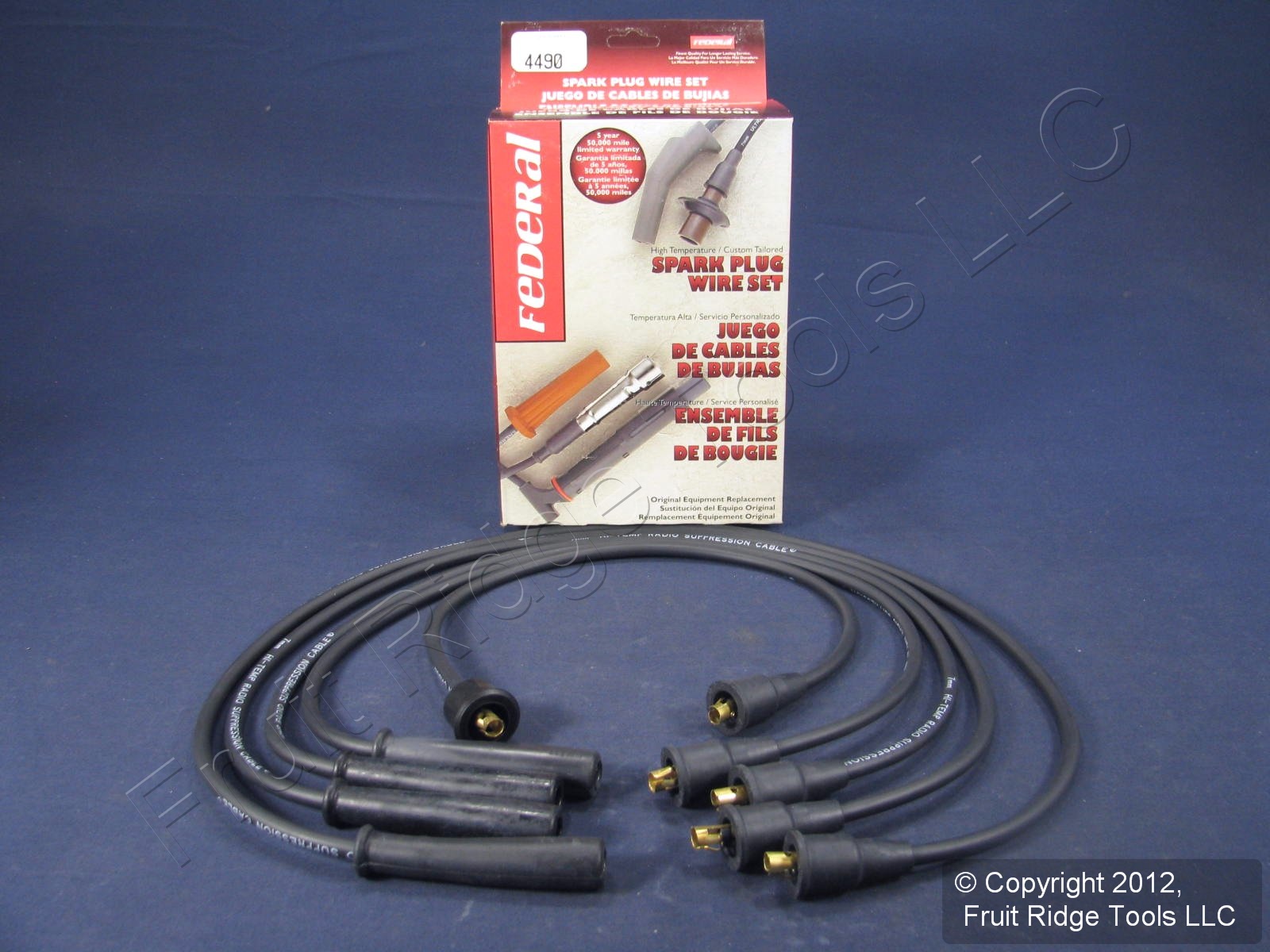 Federal Parts 4490 Spark Plug Wire Set 75-82 LUV Mikado Sport Opel Deluxe I4