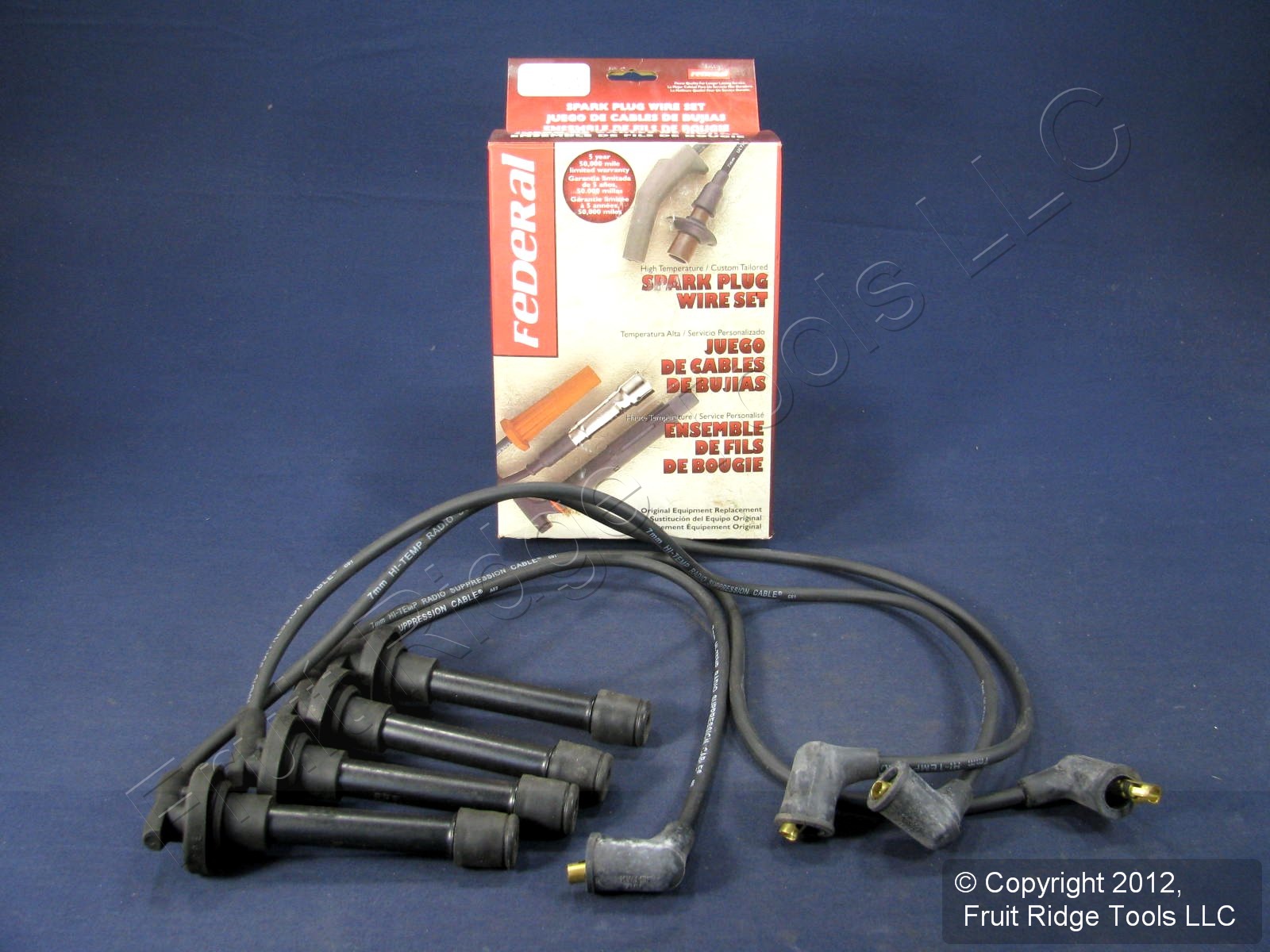 Federal Parts 4714 Spark Plug Wire Set 88-01 CRX Civic Integra GS-R 4.8L I4