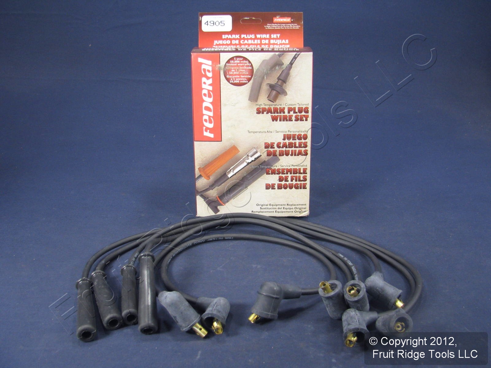 Federal Parts 4905 Spark Plug Wire Set 89-97 Swift Metro LSi GT 1.3L I4