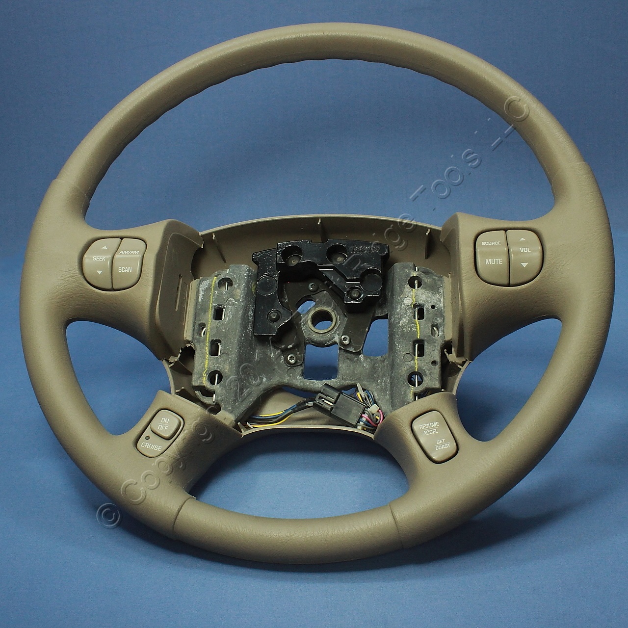 New GM OEM Vinyl Steering Wheel 0003 Buick LeSabre Neutral w/ Controls