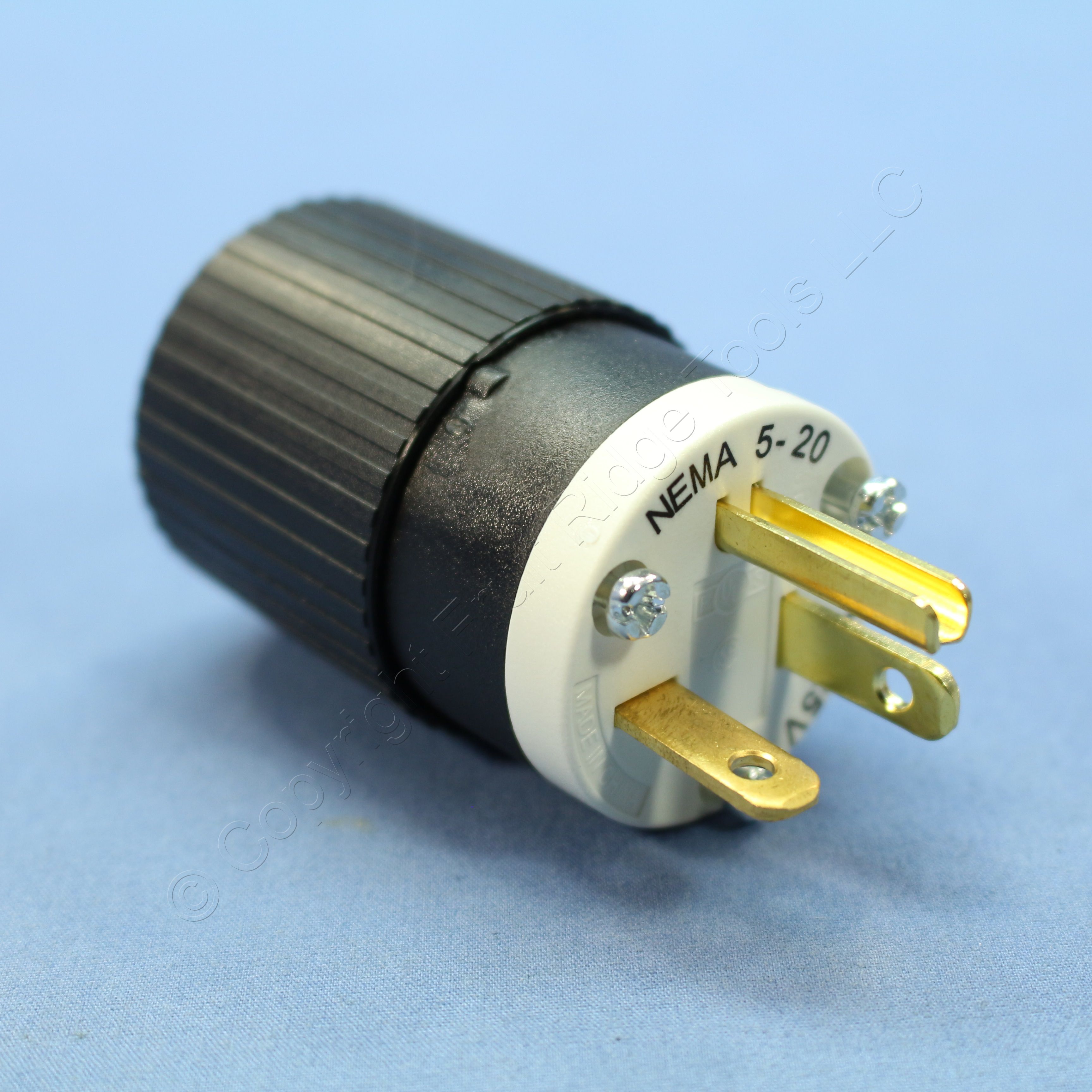 Hubbell Specification Grade Straight Blade Connector Plug NEMA 520P