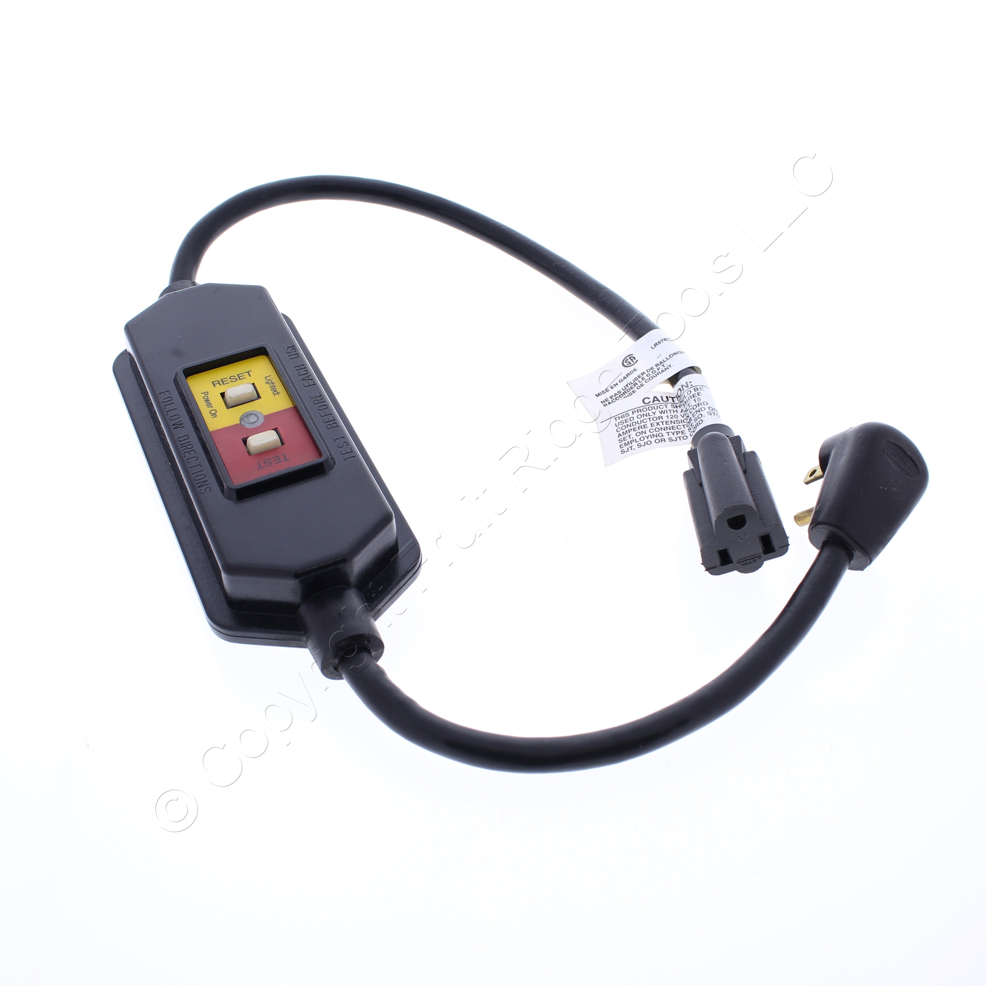 Leviton 15A 125V AC GFCI 28" Extension Cord Set 66591 eBay