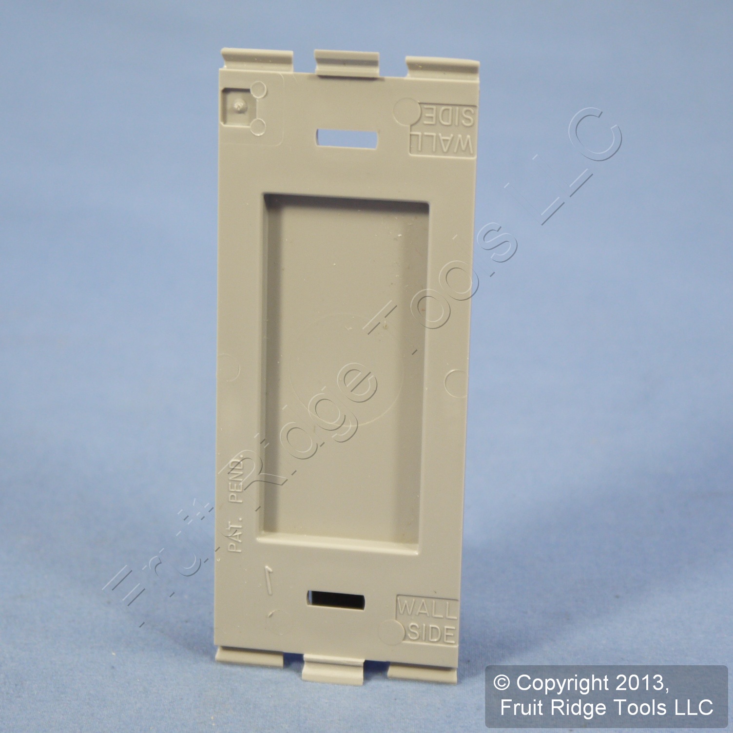 Leviton Gray SCREWLESS Wall Plate Blank Filler Insert Kits GFCI GFI