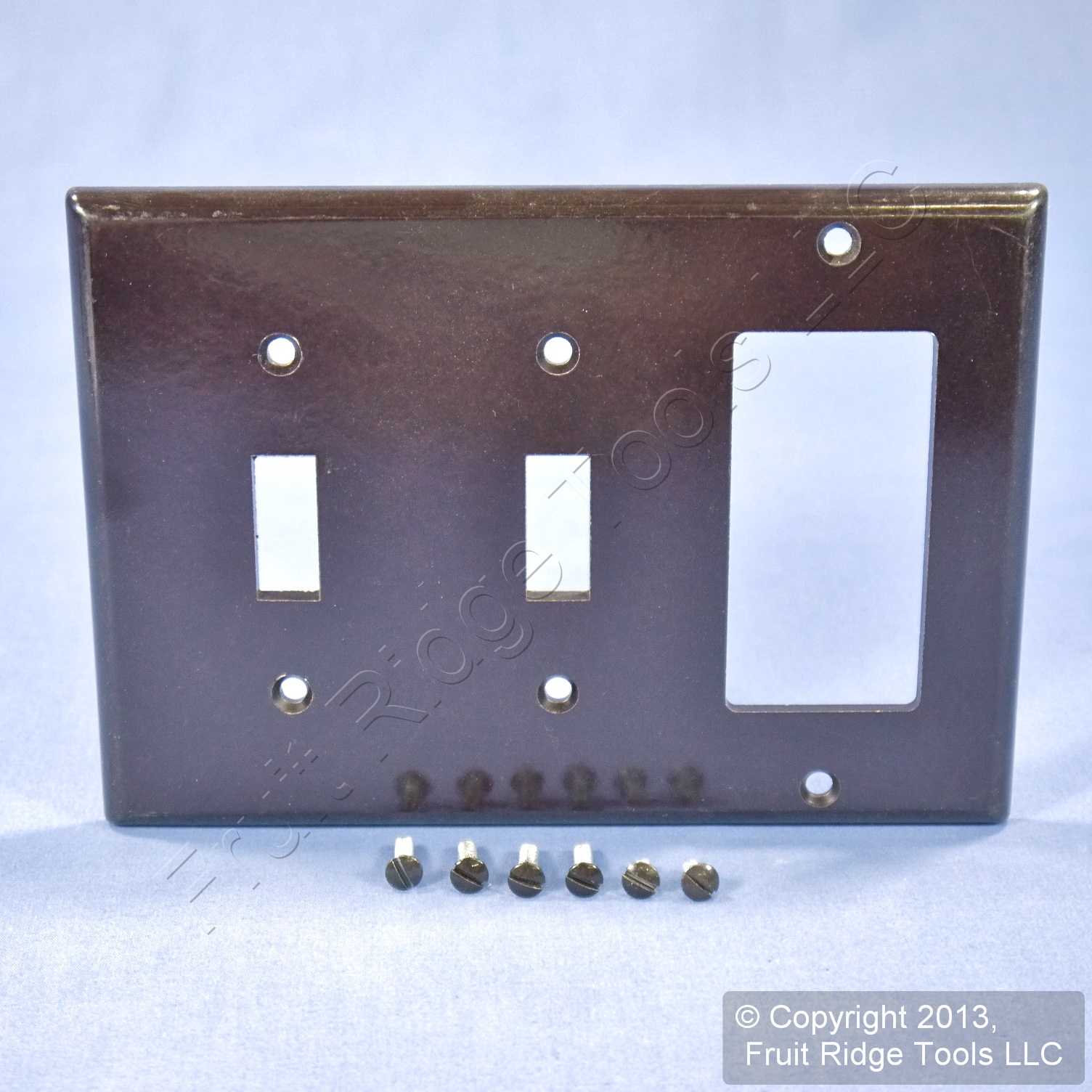 Leviton Brown 3 Gang Switch Cover Decora Gfci Gfi Wallplate 80421 Ebay 7976