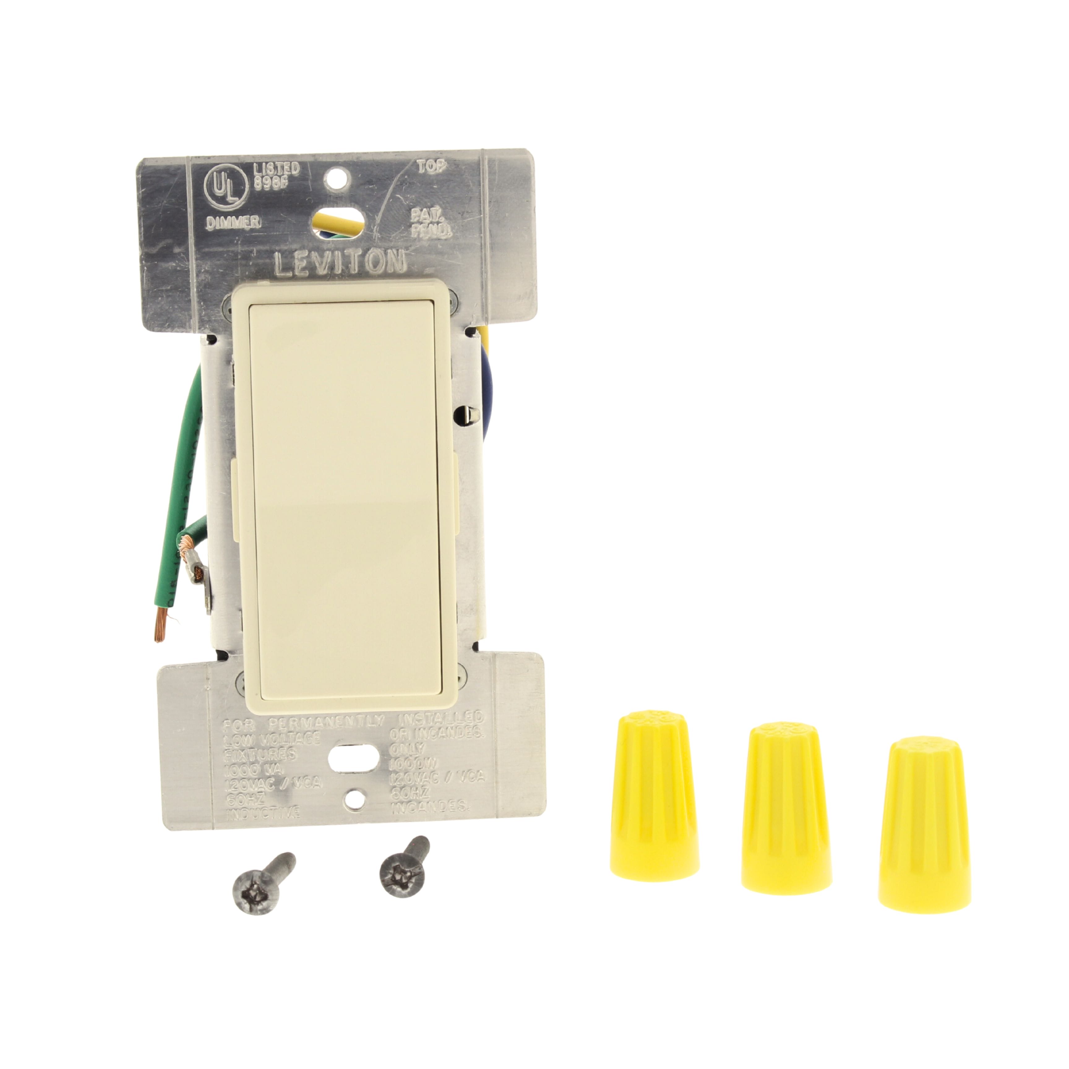 Leviton Almond MultiRemote For Mural Touch Point Dimmer Switch MS00R