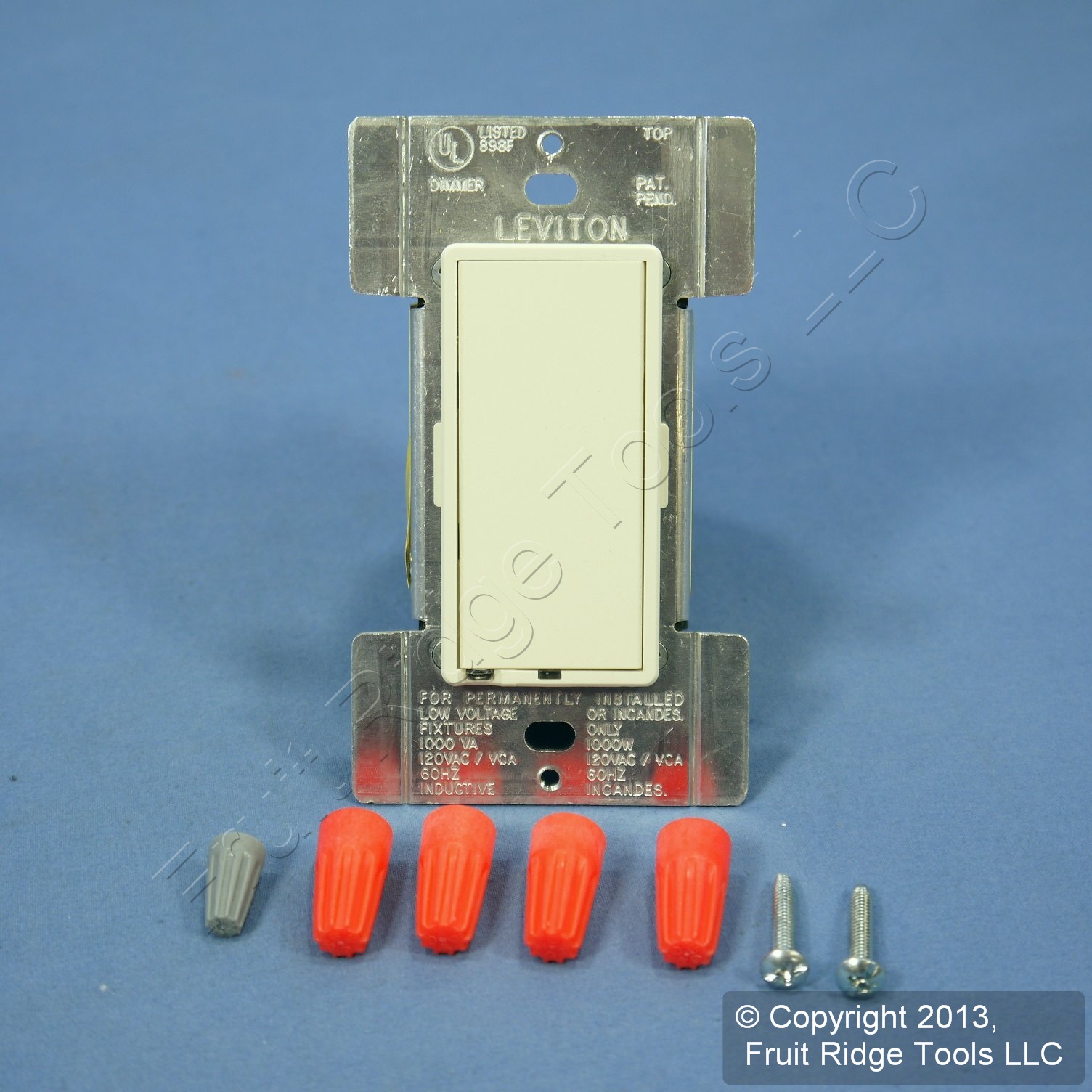 Leviton Almond ON/OFF True Touch Pad Light Dimmer Switch Decora 1000W