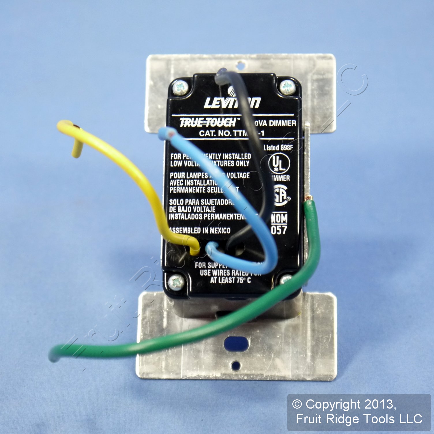 Leviton Almond ON/OFF True Touch Pad Light Dimmer Switch Decora 1000W