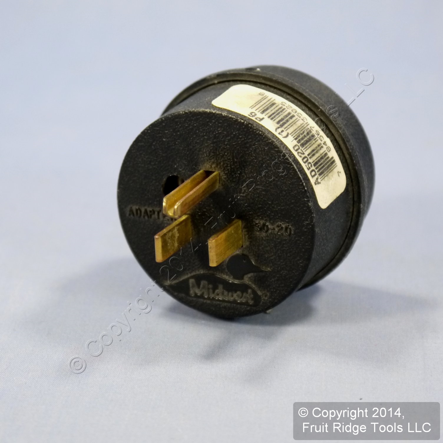 Midwest Adapter Travel Trailer 50A 120V 240V TO 15A 125V Receptacle