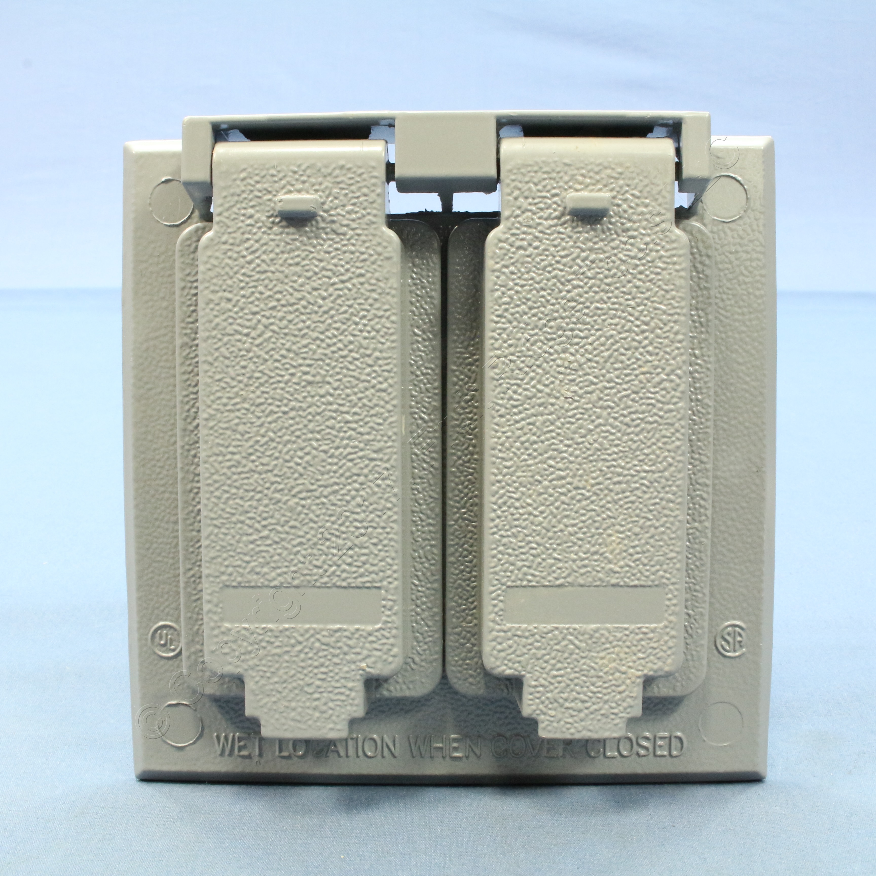 New P&S 2G Heavy Duty WeatherResistant Vertical Outdoor Receptacle Cover CA82G eBay