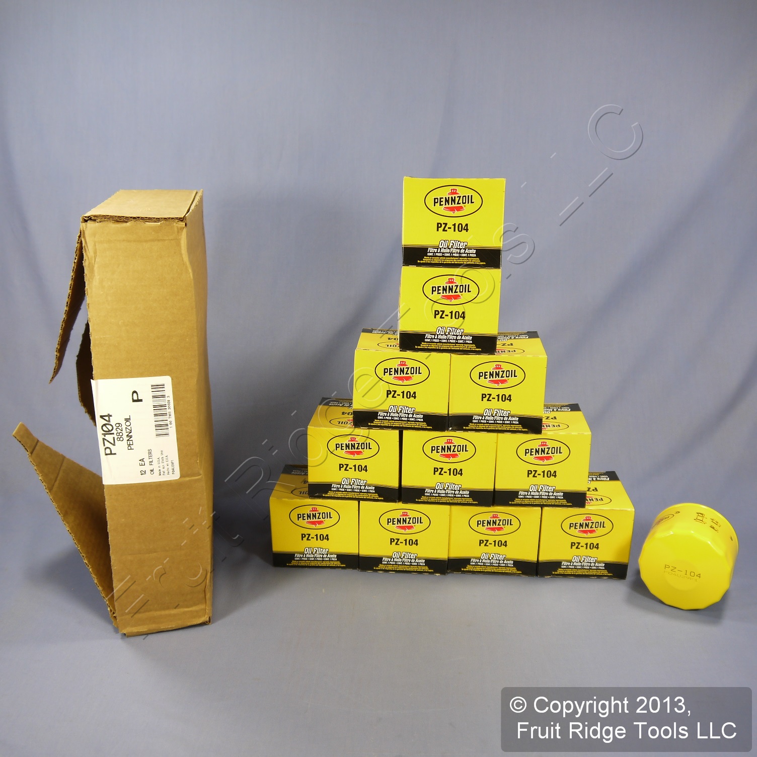 12 Pennzoil PZ104 Spin-On Oil Filter 91-99 Volvo S70 940 C70 850 V90 S90 V70