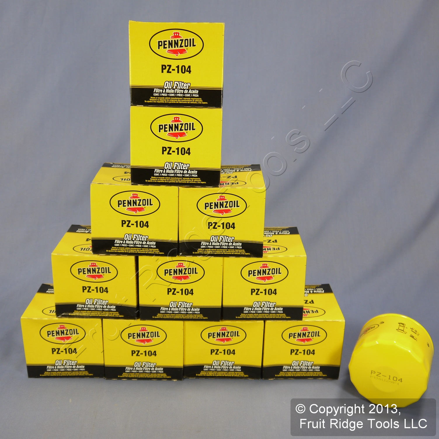 12 Pennzoil PZ104 Spin-On Oil Filter 91-99 Volvo S70 940 C70 850 V90 S90 V70