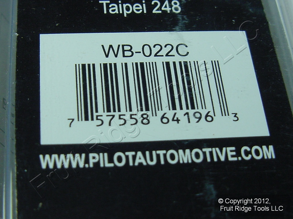 Pilot Automotive WB-22C 22' Universal Performance GTR Chrome Wiper Blade